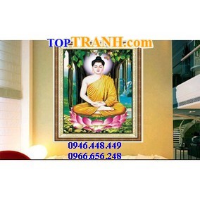Tranh thêu phật thích ca 
